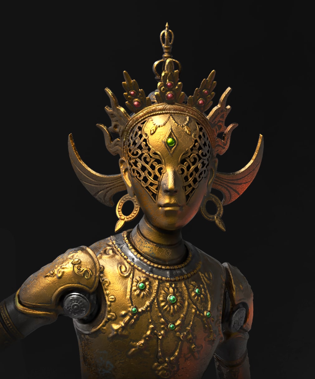 Shaman Guardian Puppet 2